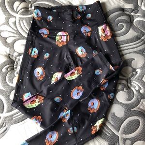 Feed Me Fight Me Full Length Leggings